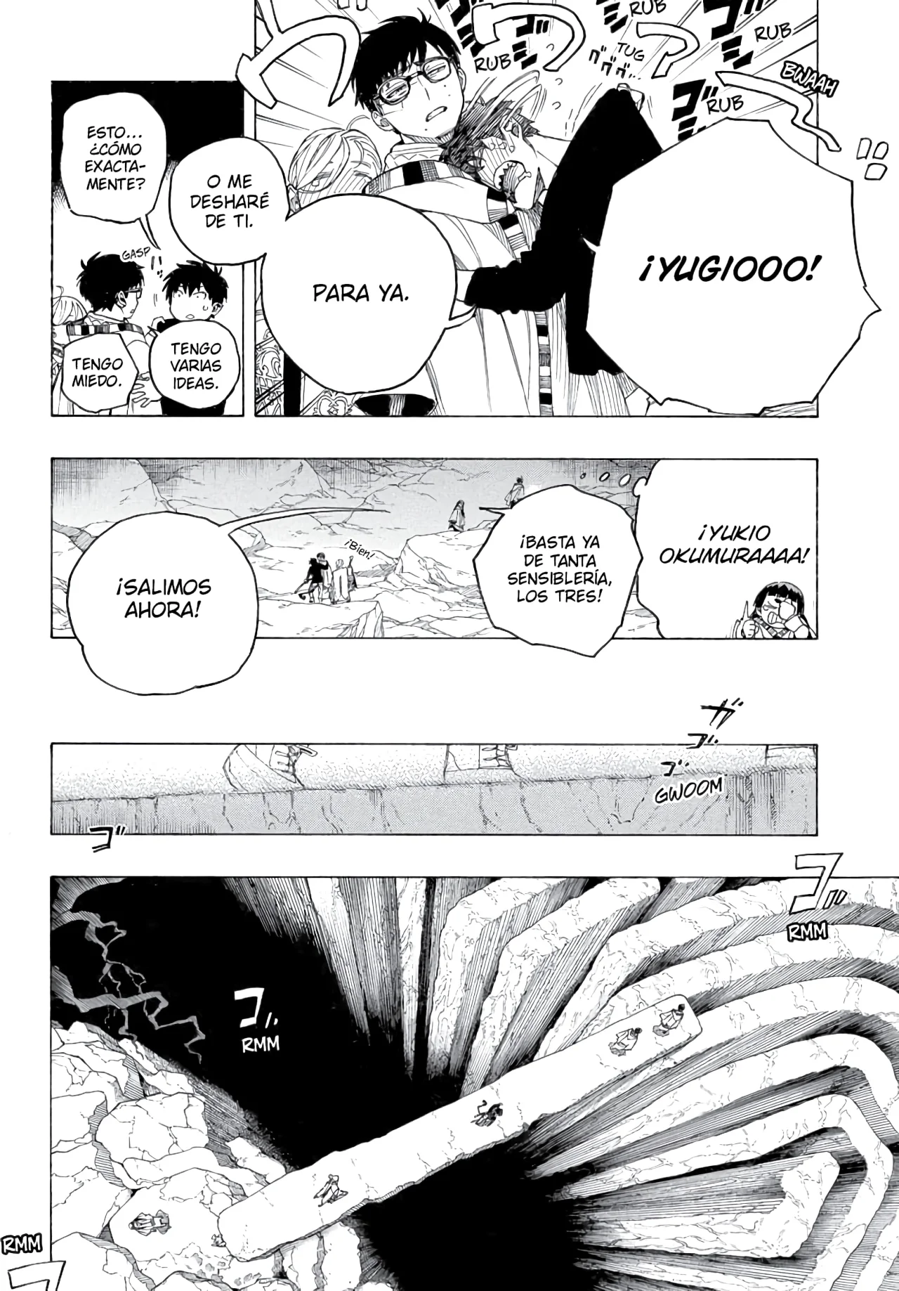 Ao no Exorcist capítulo 163, página 33