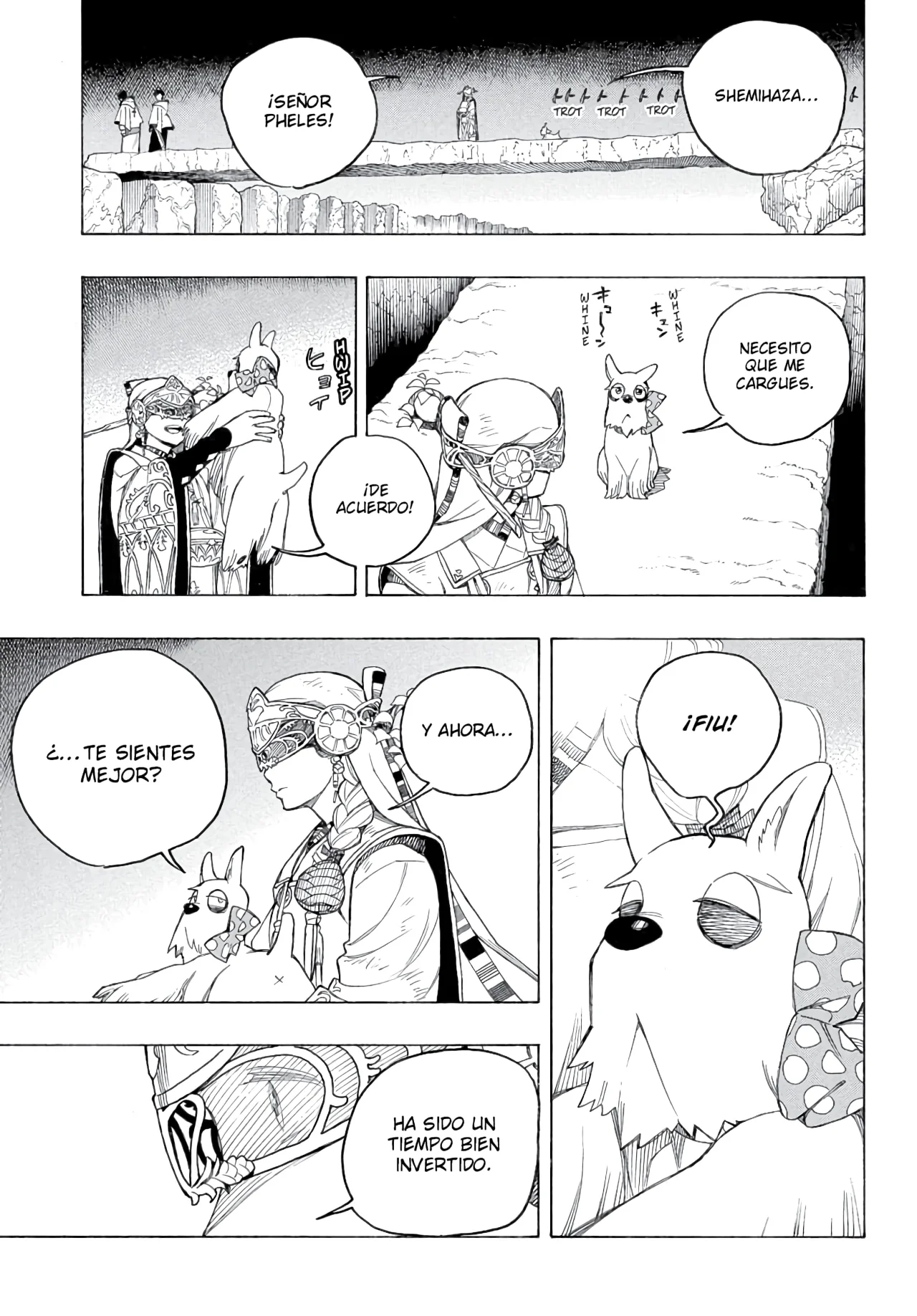 Ao no Exorcist capítulo 163, página 34