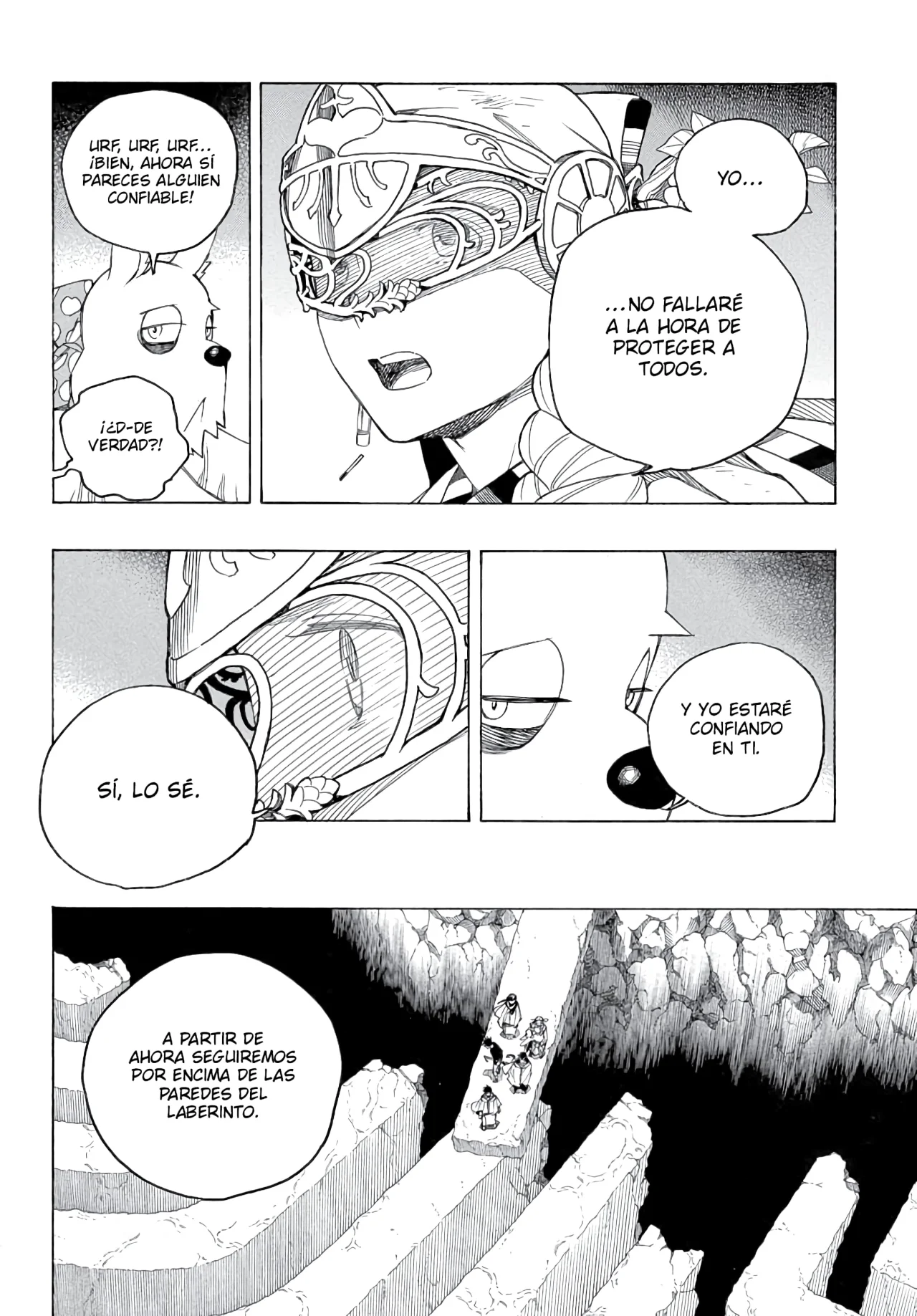 Ao no Exorcist capítulo 163, página 35