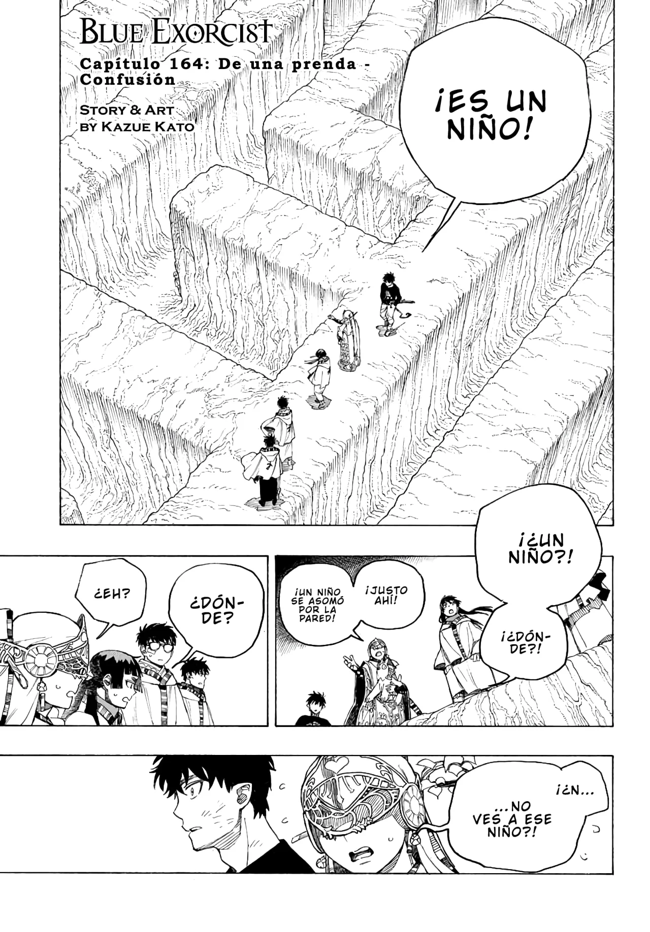 Ao no Exorcist capítulo 164, página 4