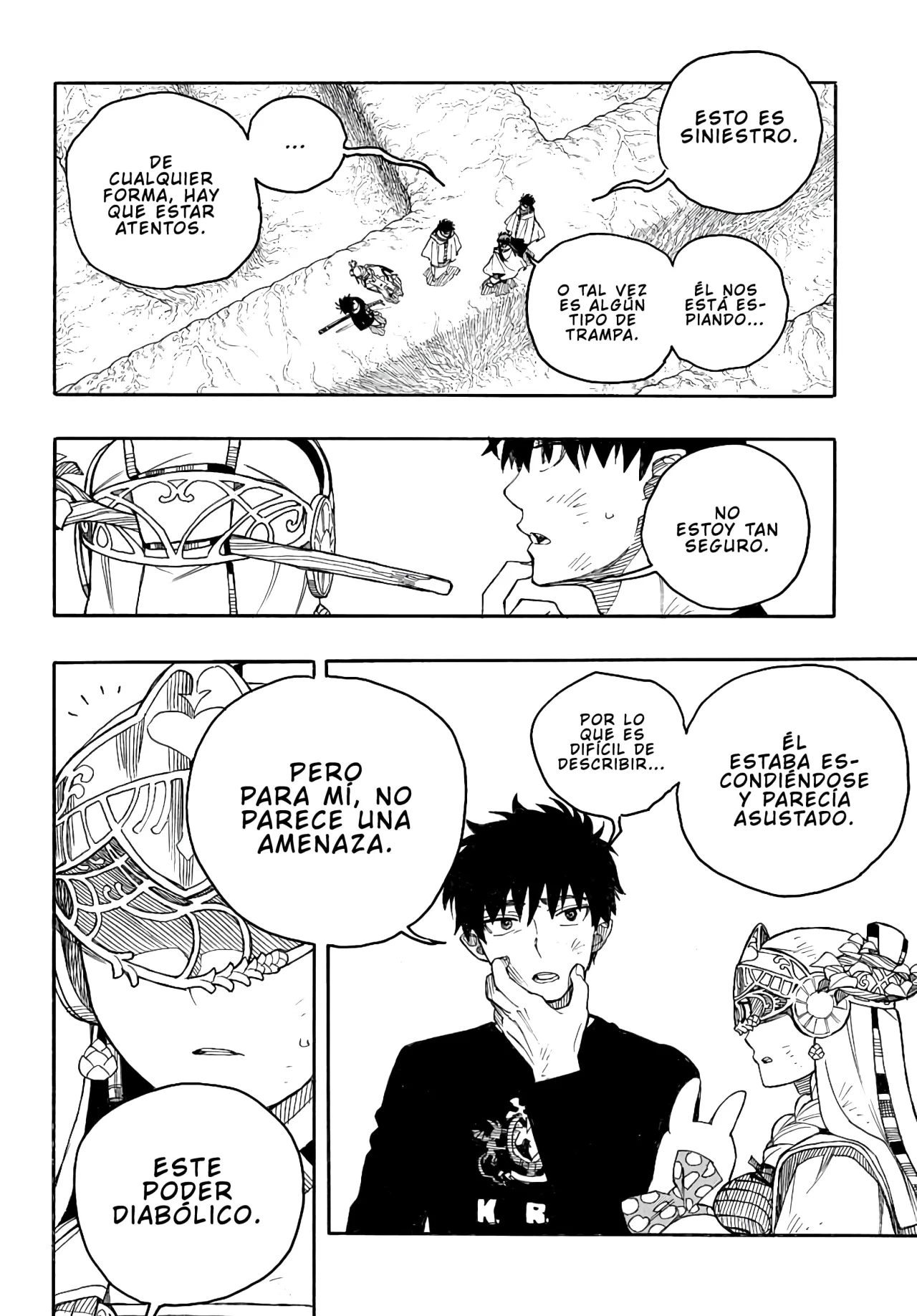 Ao no Exorcist capítulo 164, página 7