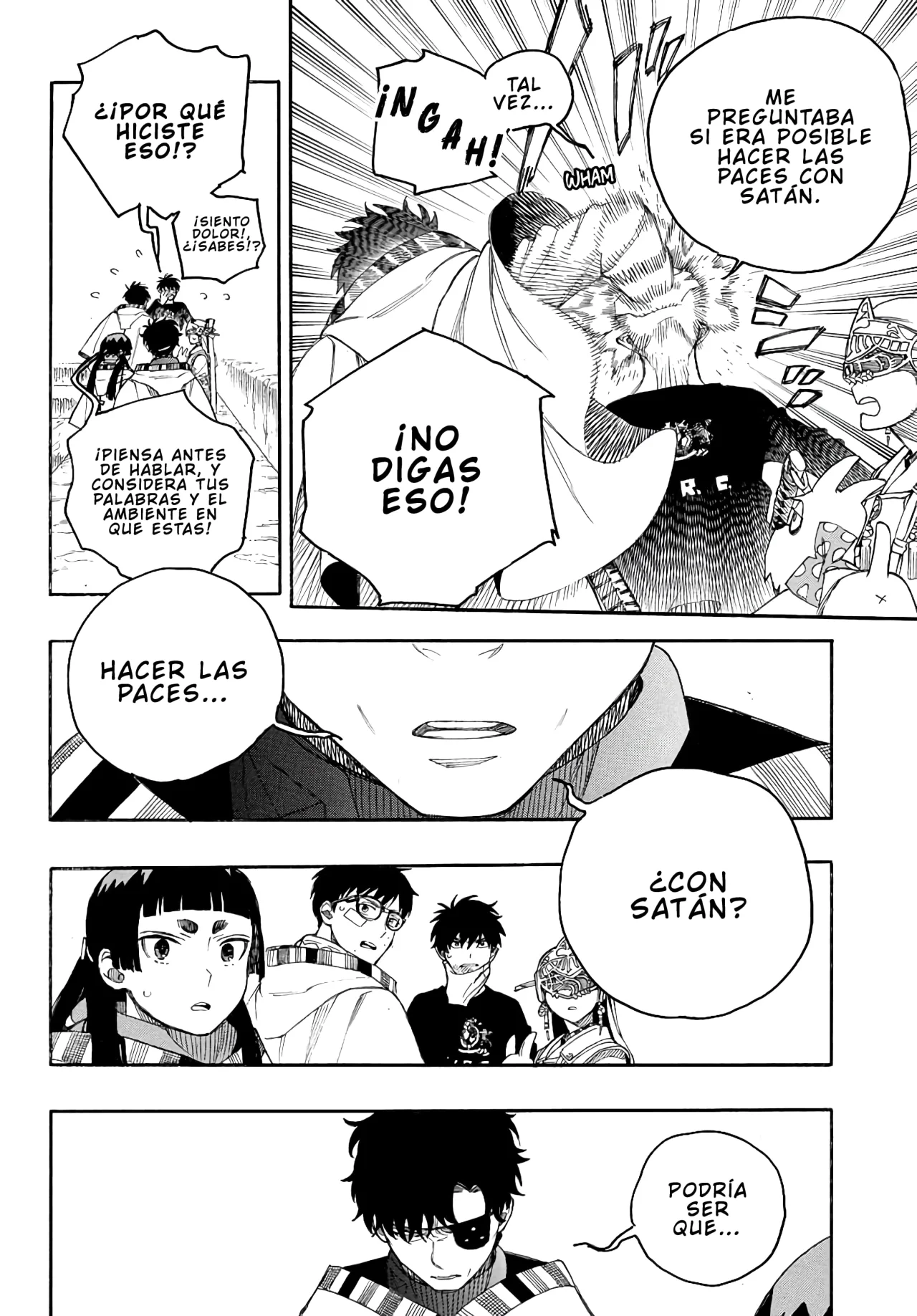 Ao no Exorcist capítulo 164, página 9