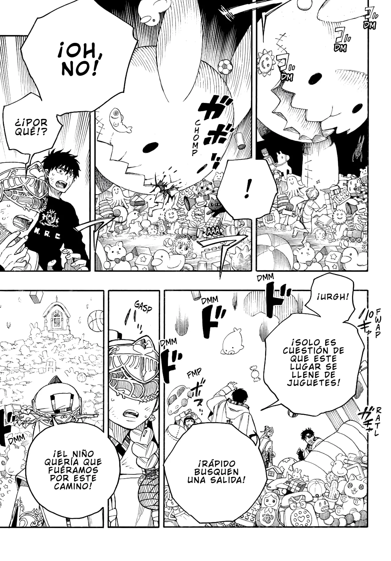 Ao no Exorcist capítulo 164, página 22