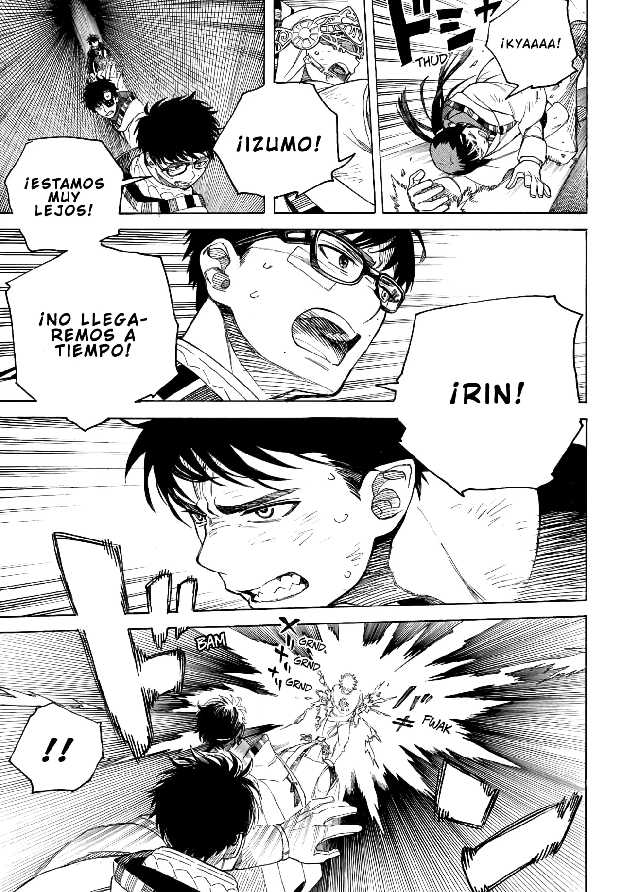 Ao no Exorcist capítulo 164, página 34