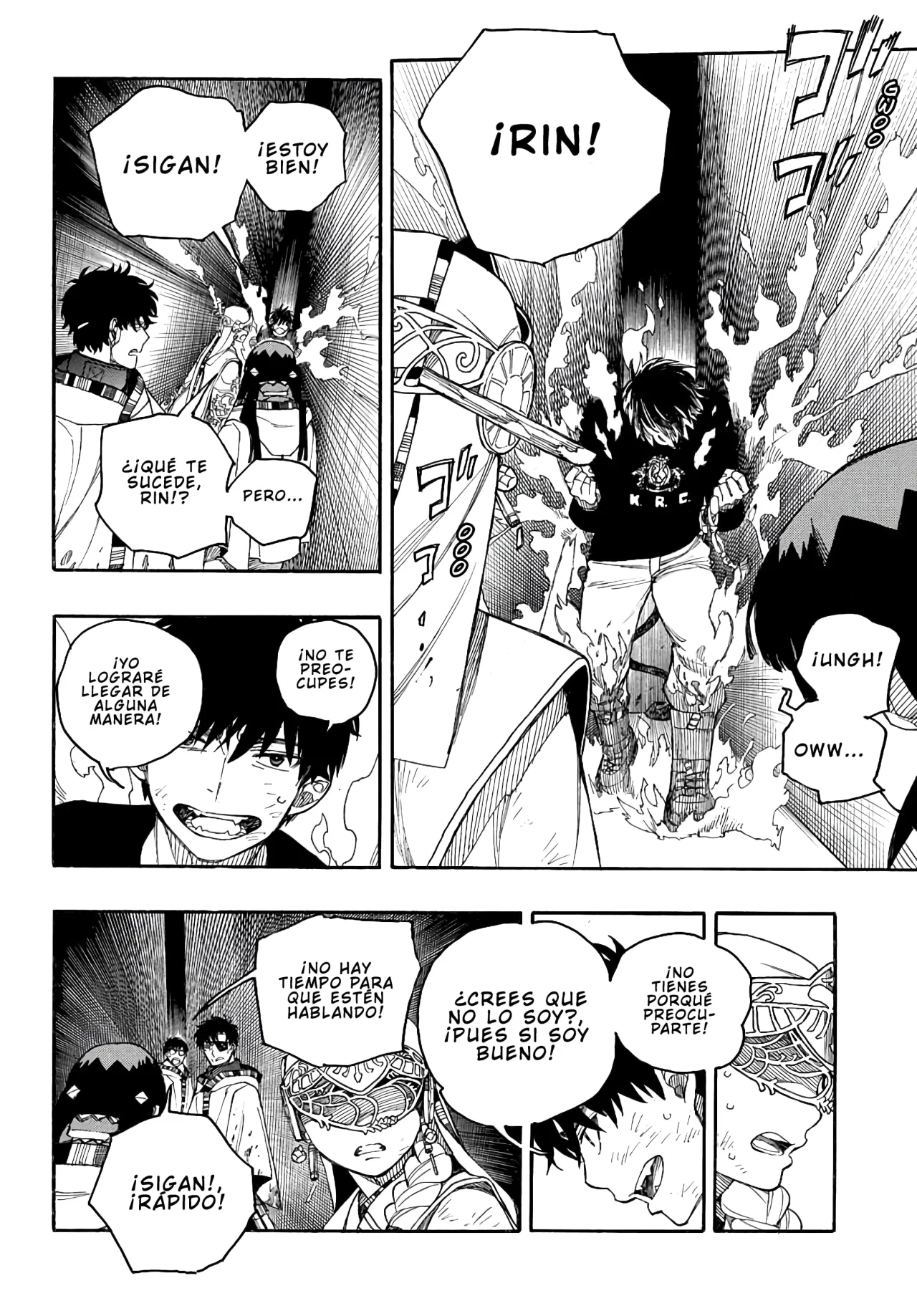 Ao no Exorcist capítulo 164, página 35