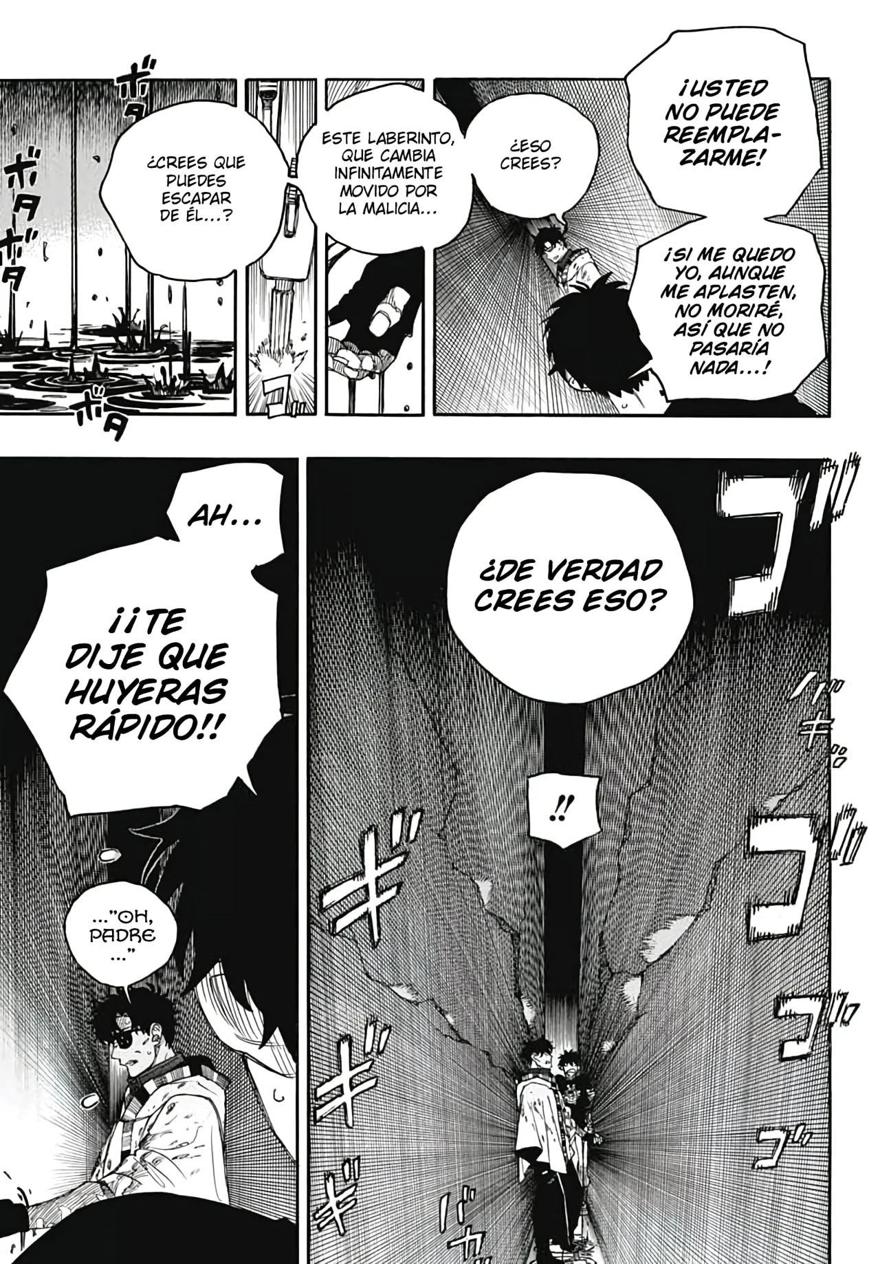 Ao no Exorcist capítulo 165, página 8