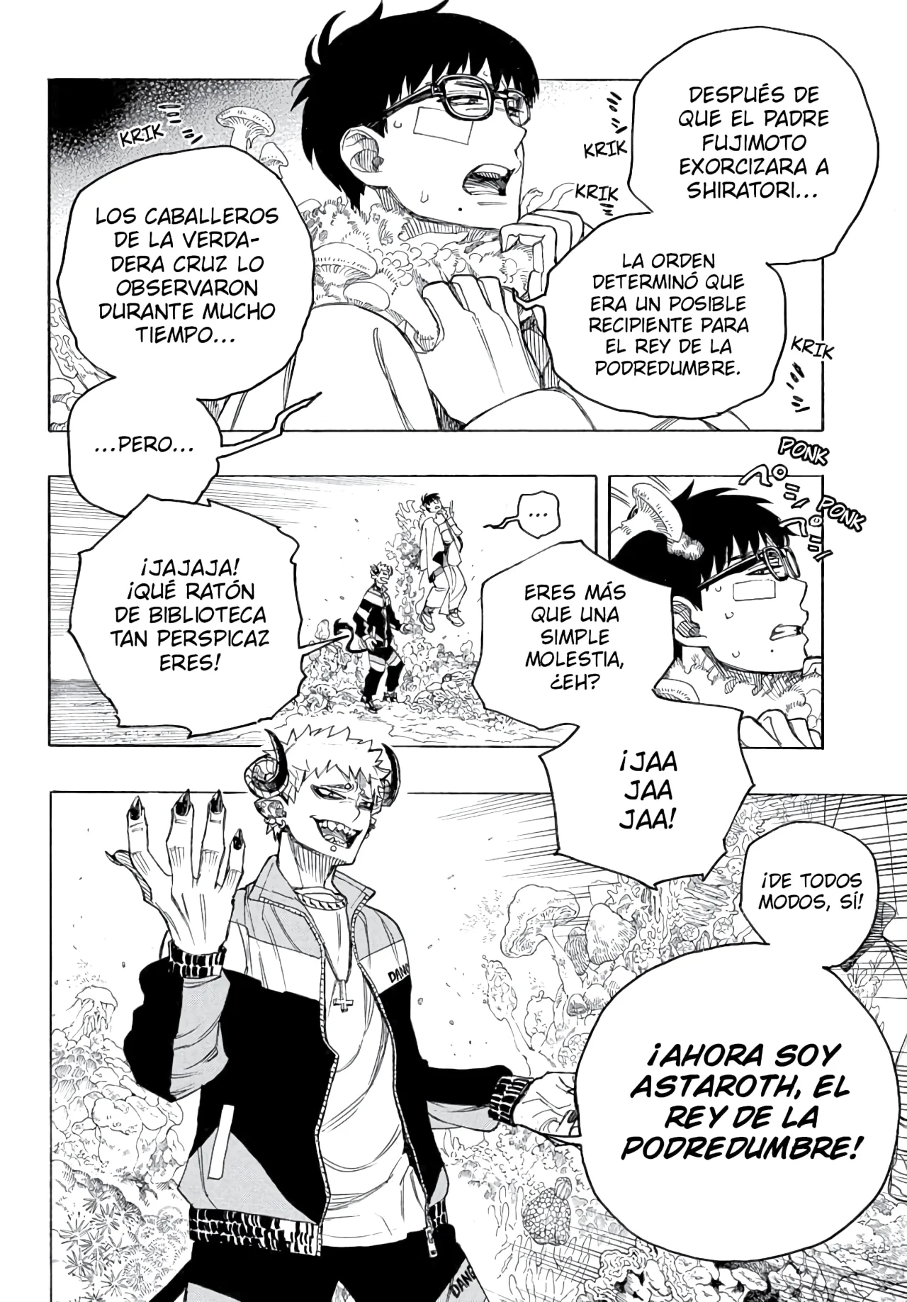 Ao no Exorcist capítulo 166, página 28