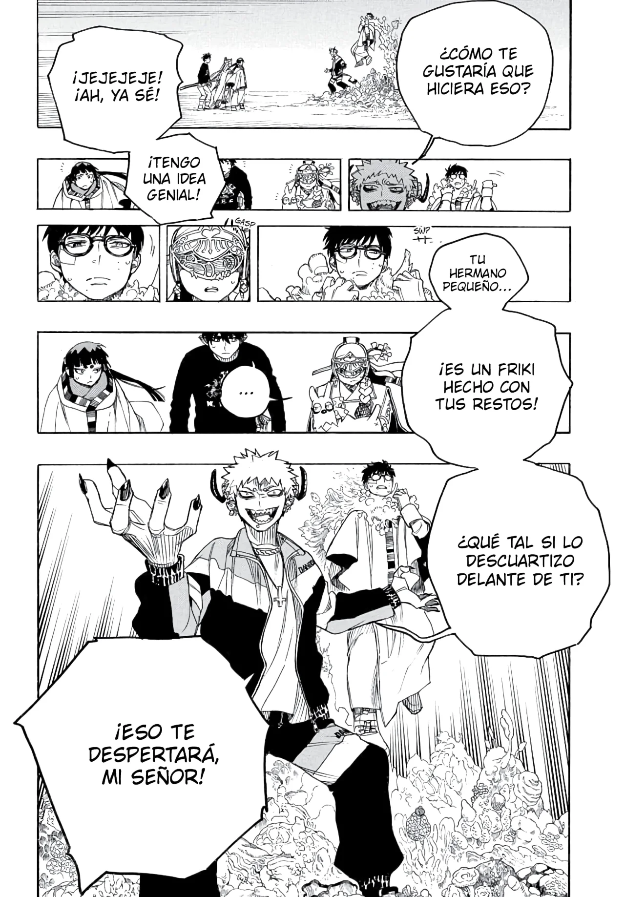 Ao no Exorcist capítulo 166, página 30