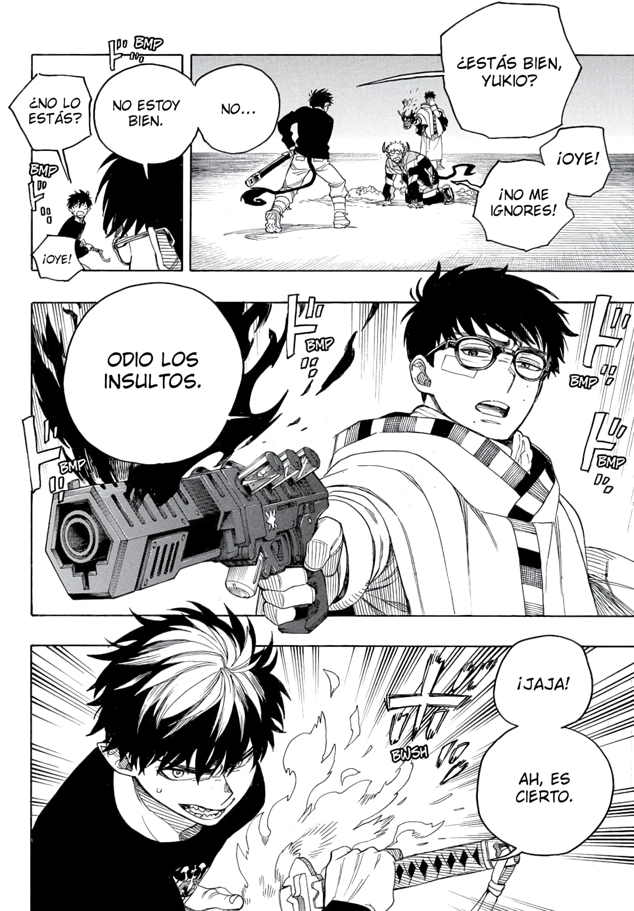 Ao no Exorcist capítulo 166, página 34