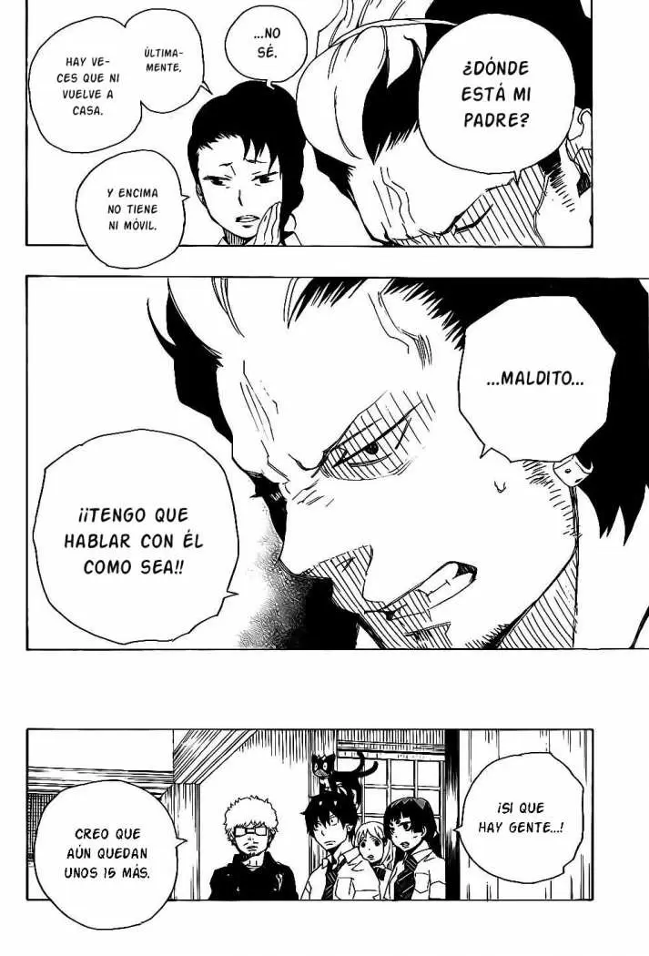Ao no Exorcist capítulo 17, página 13