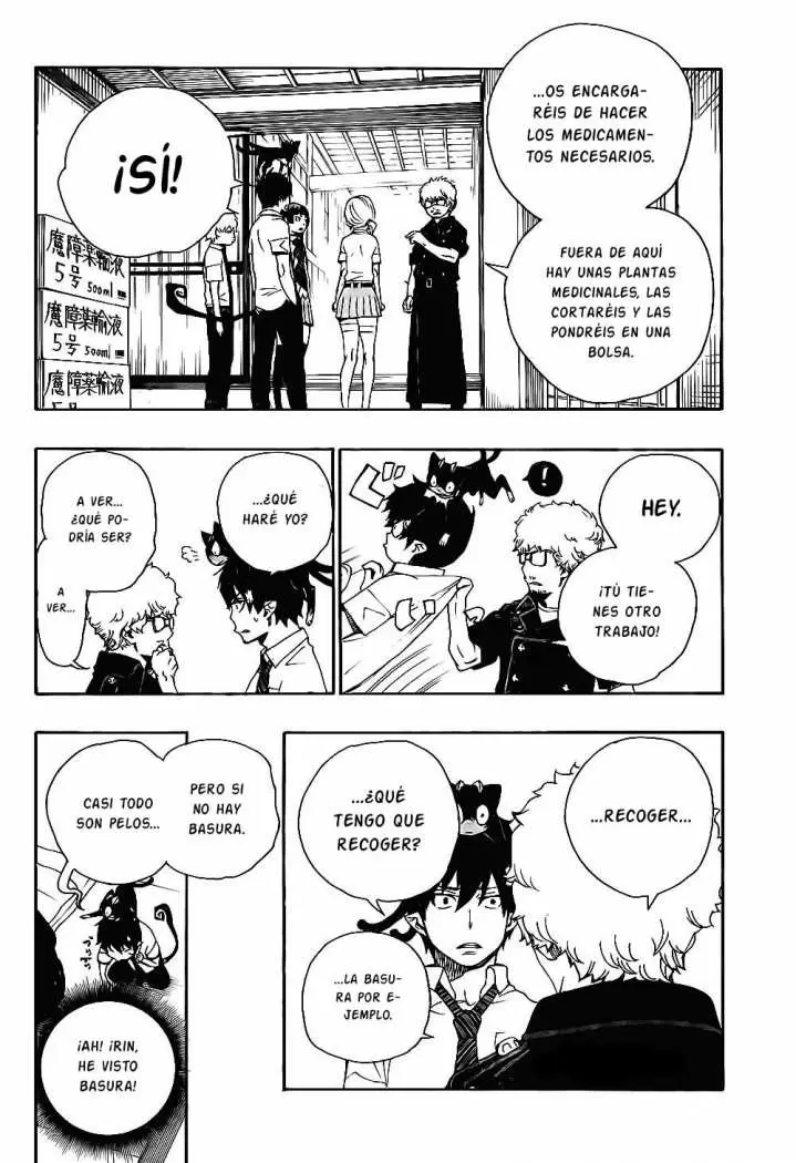 Ao no Exorcist capítulo 17, página 15