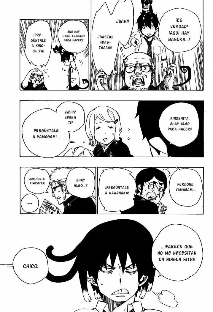 Ao no Exorcist capítulo 17, página 16