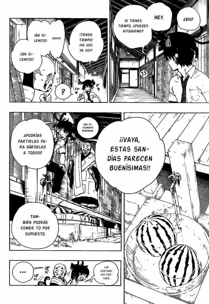 Ao no Exorcist capítulo 17, página 17