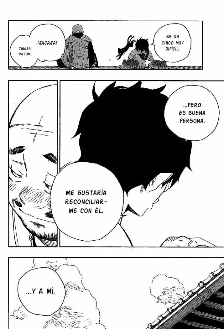 Ao no Exorcist capítulo 17, página 21