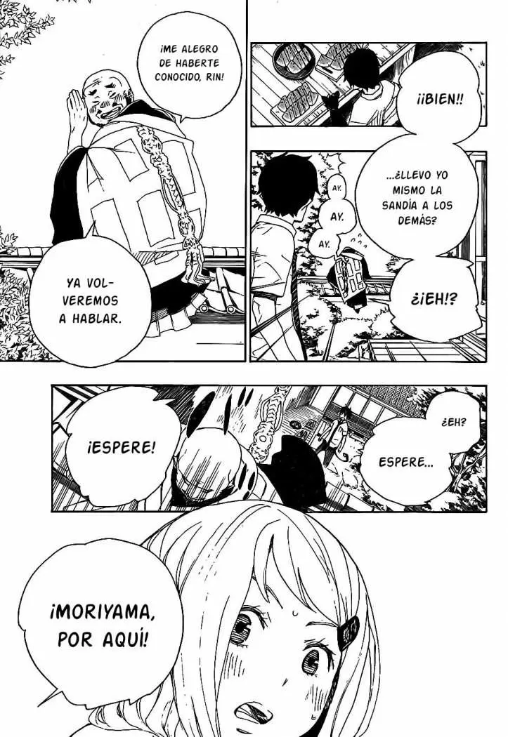 Ao no Exorcist capítulo 17, página 22