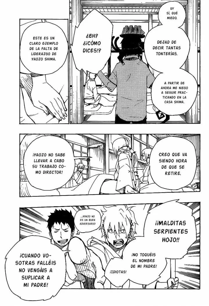 Ao no Exorcist capítulo 17, página 31