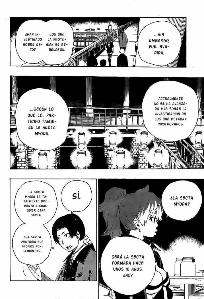 Ao no Exorcist capítulo 17, página 34