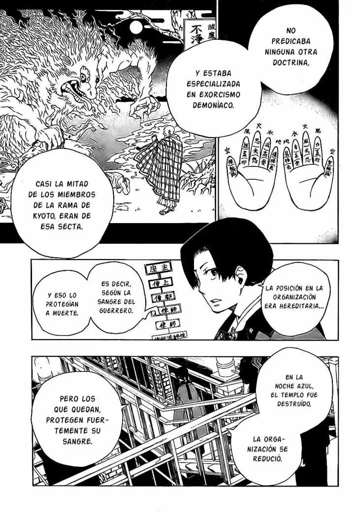 Ao no Exorcist capítulo 17, página 35