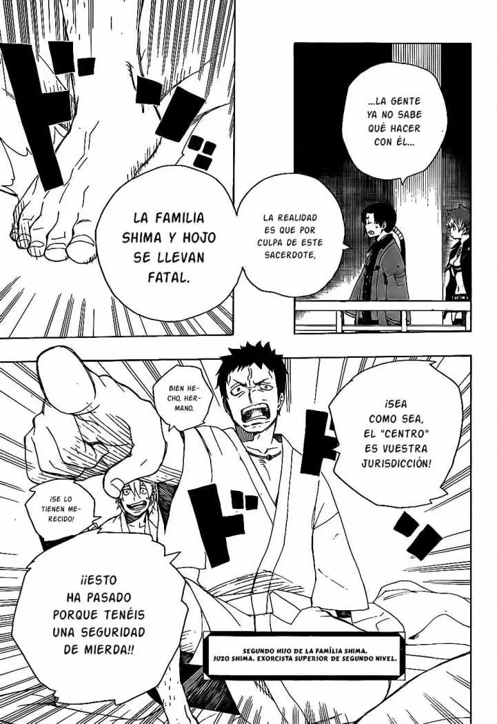 Ao no Exorcist capítulo 17, página 37