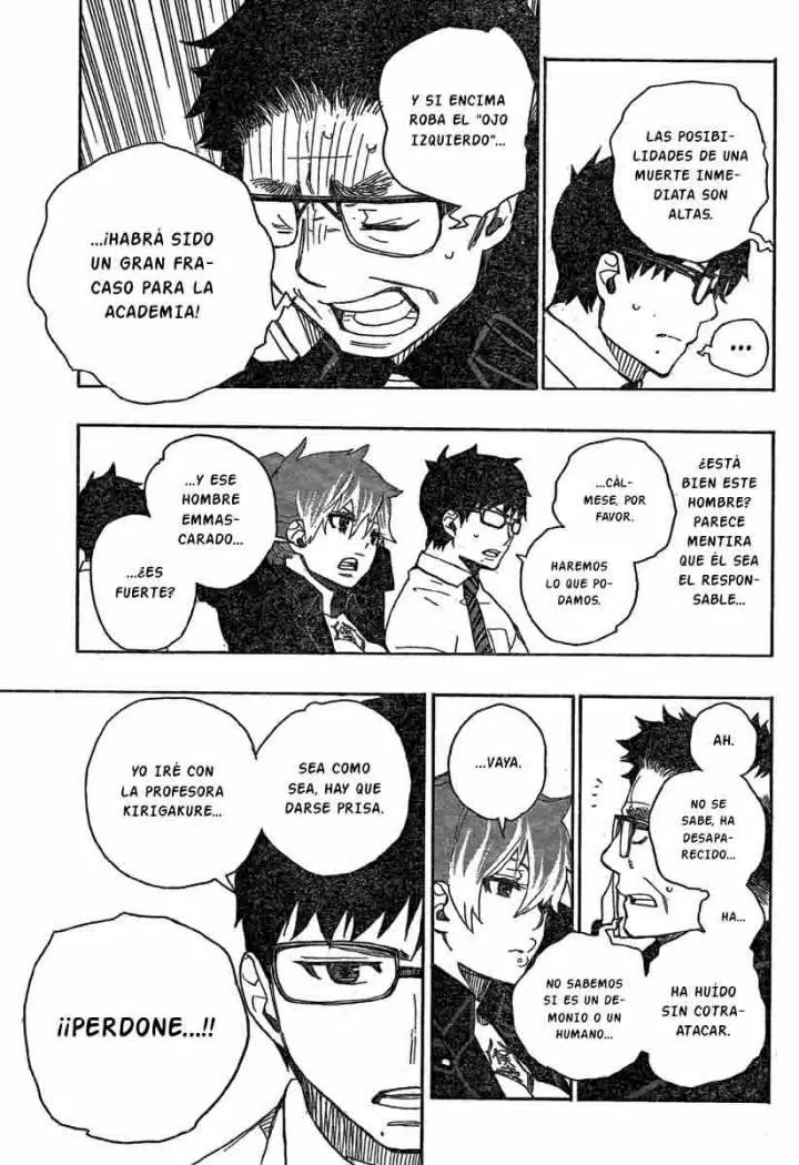 Ao no Exorcist capítulo 18, página 11