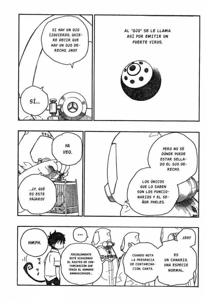 Ao no Exorcist capítulo 18, página 17