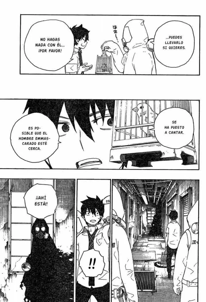Ao no Exorcist capítulo 18, página 19
