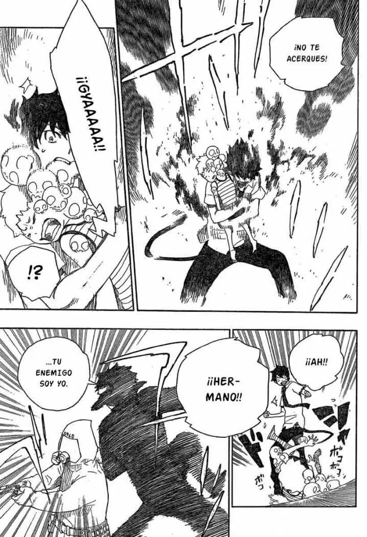Ao no Exorcist capítulo 18, página 25