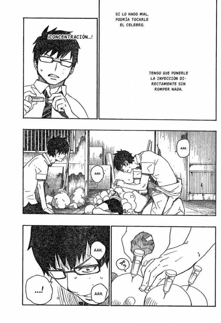 Ao no Exorcist capítulo 18, página 31