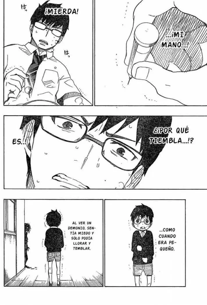 Ao no Exorcist capítulo 18, página 32