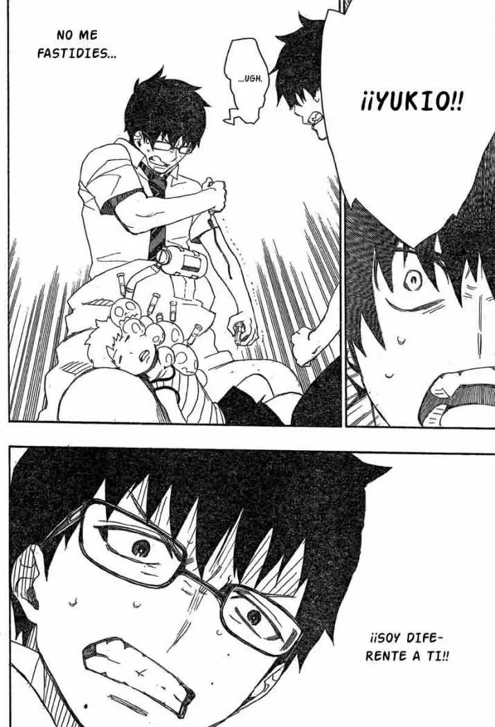 Ao no Exorcist capítulo 18, página 34