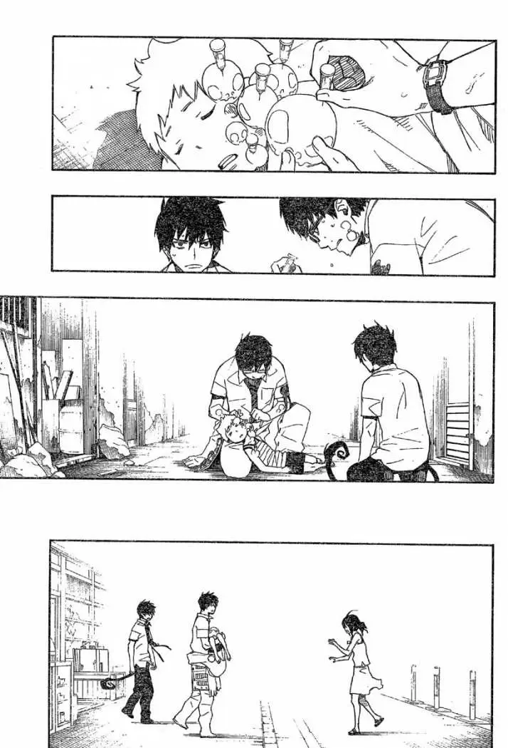 Ao no Exorcist capítulo 18, página 35