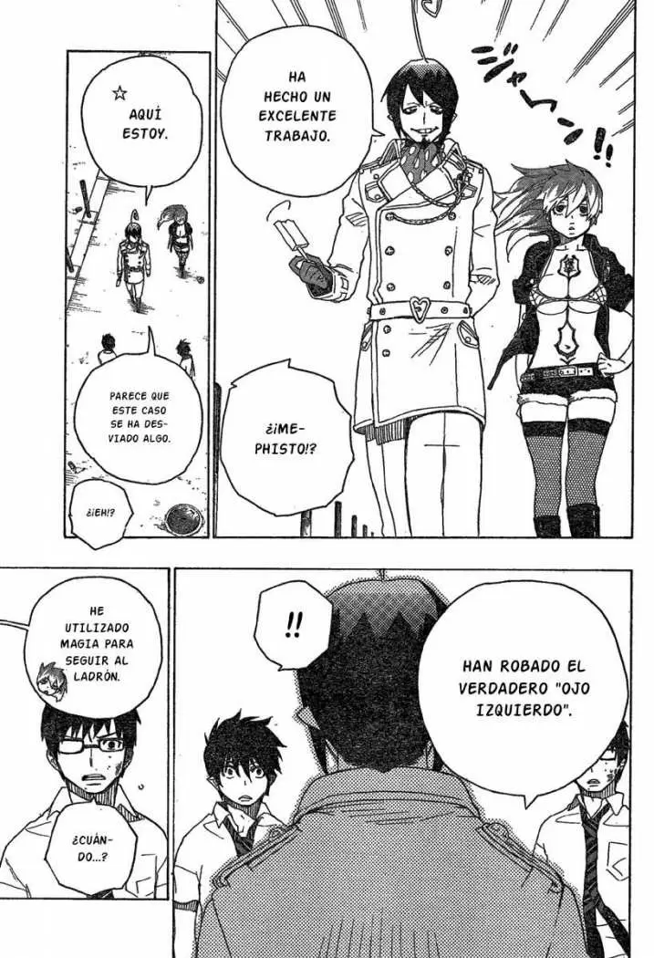 Ao no Exorcist capítulo 18, página 37