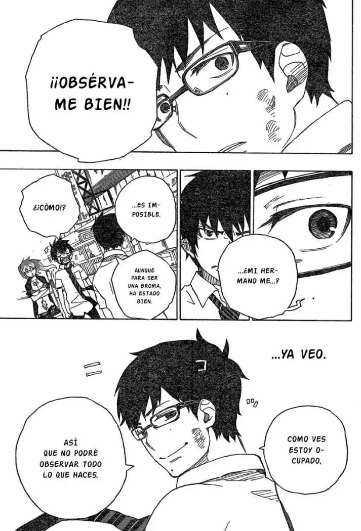 Ao no Exorcist capítulo 18, página 41