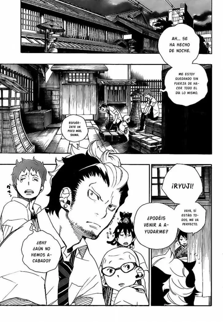 Ao no Exorcist capítulo 19, página 6