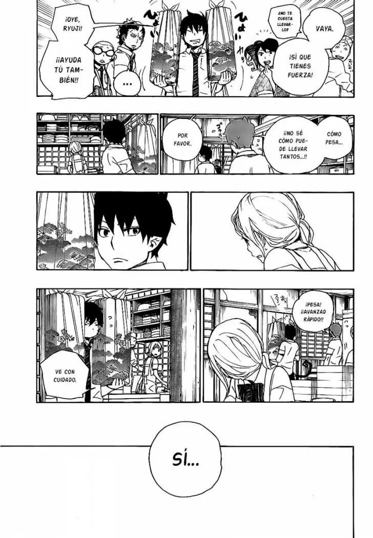 Ao no Exorcist capítulo 19, página 8