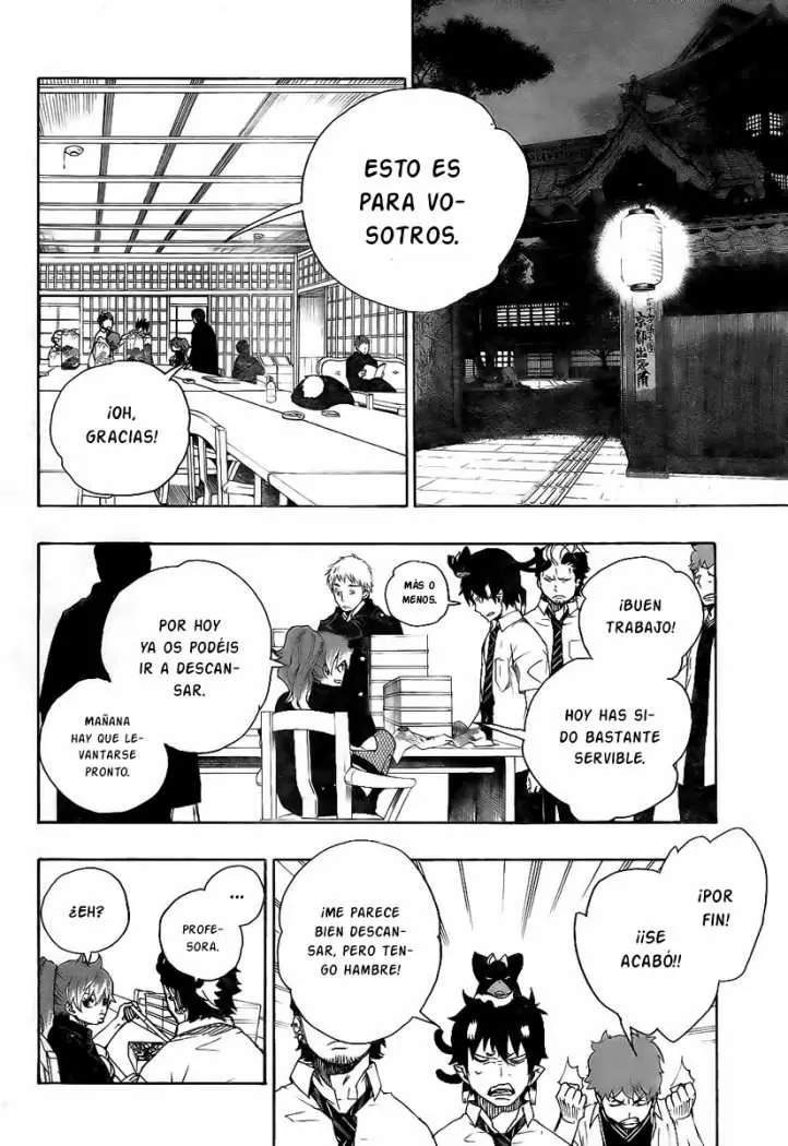 Ao no Exorcist capítulo 19, página 11