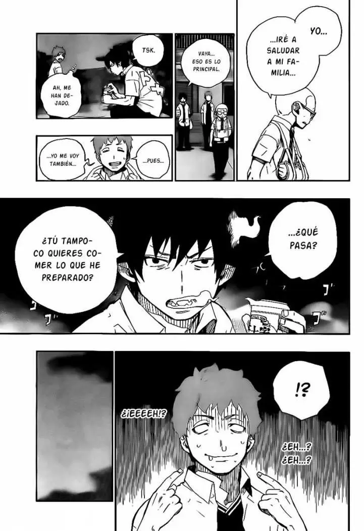 Ao no Exorcist capítulo 19, página 14