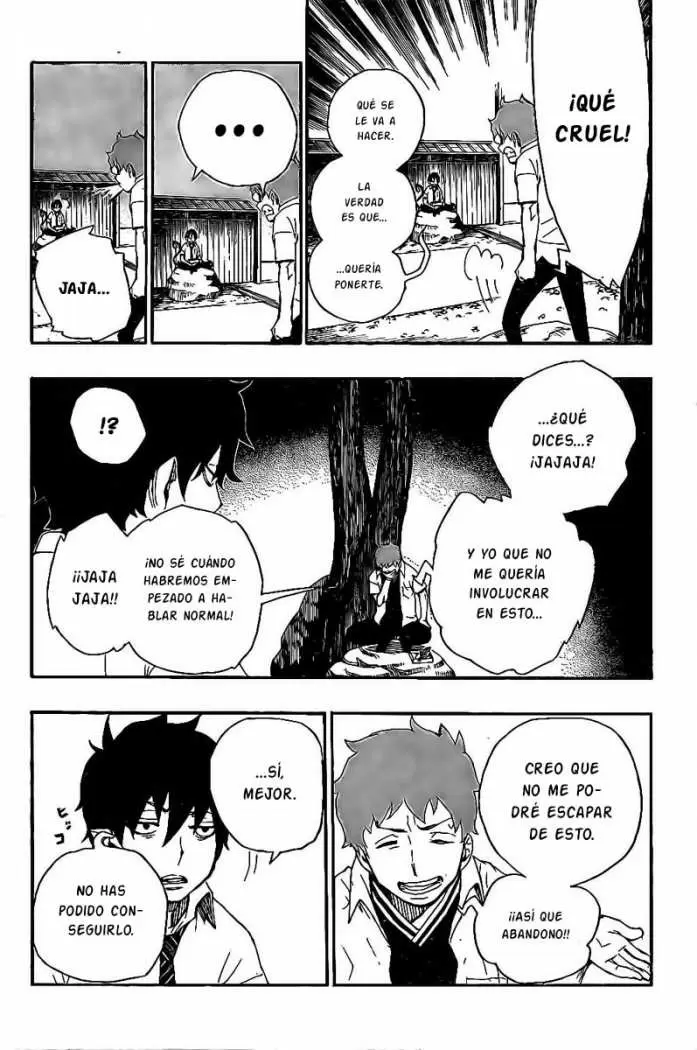 Ao no Exorcist capítulo 19, página 17