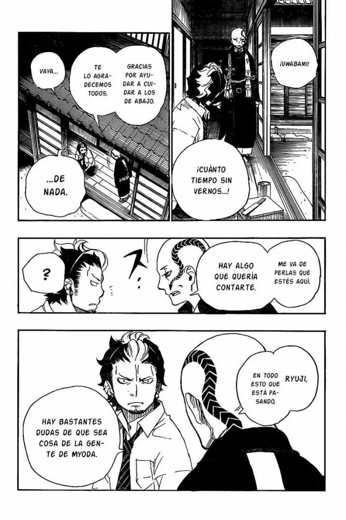 Ao no Exorcist capítulo 19, página 19