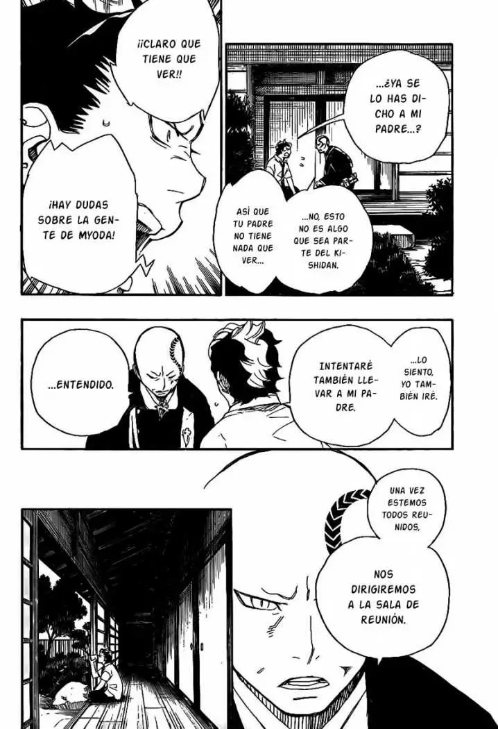 Ao no Exorcist capítulo 19, página 21