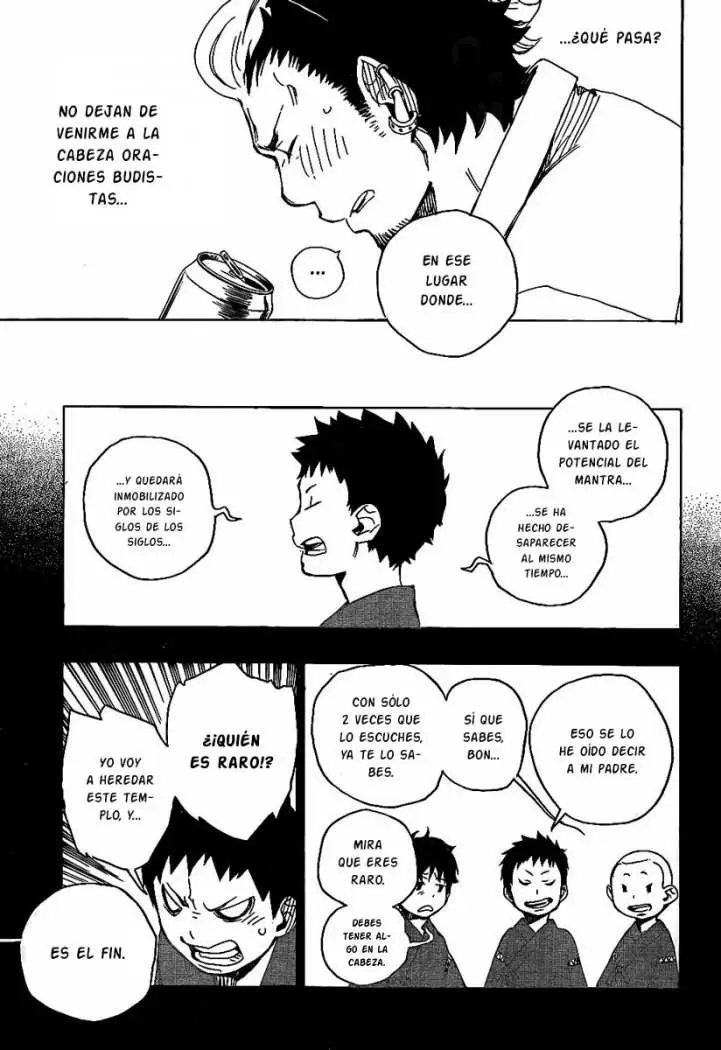 Ao no Exorcist capítulo 19, página 22