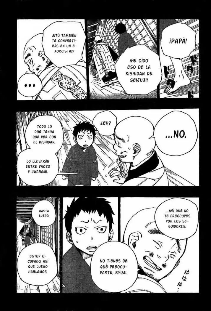 Ao no Exorcist capítulo 19, página 28