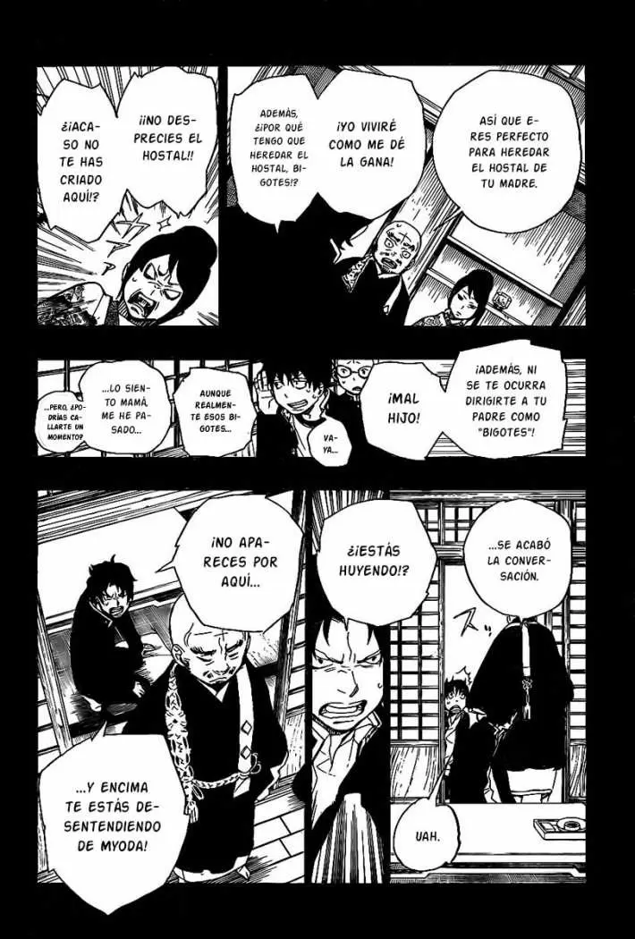 Ao no Exorcist capítulo 19, página 31