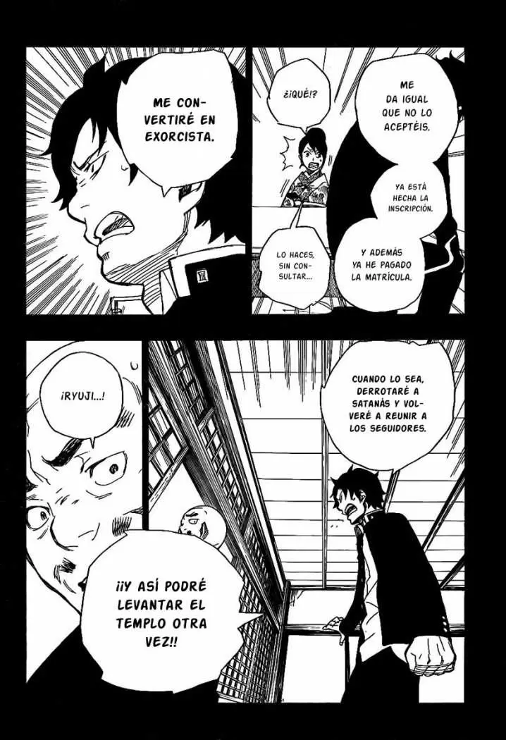 Ao no Exorcist capítulo 19, página 33