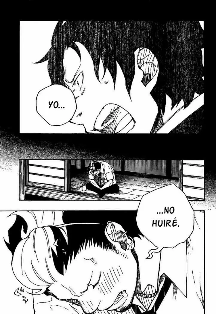 Ao no Exorcist capítulo 19, página 34