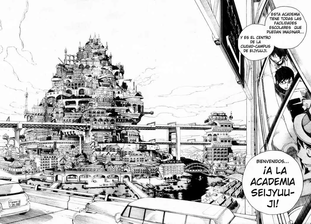 Ao no Exorcist capítulo 2, página 8