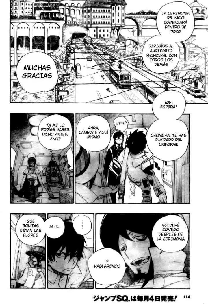 Ao no Exorcist capítulo 2, página 9