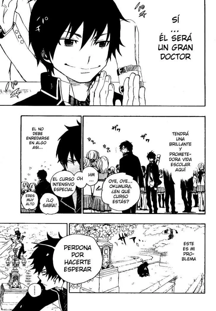 Ao no Exorcist capítulo 2, página 14