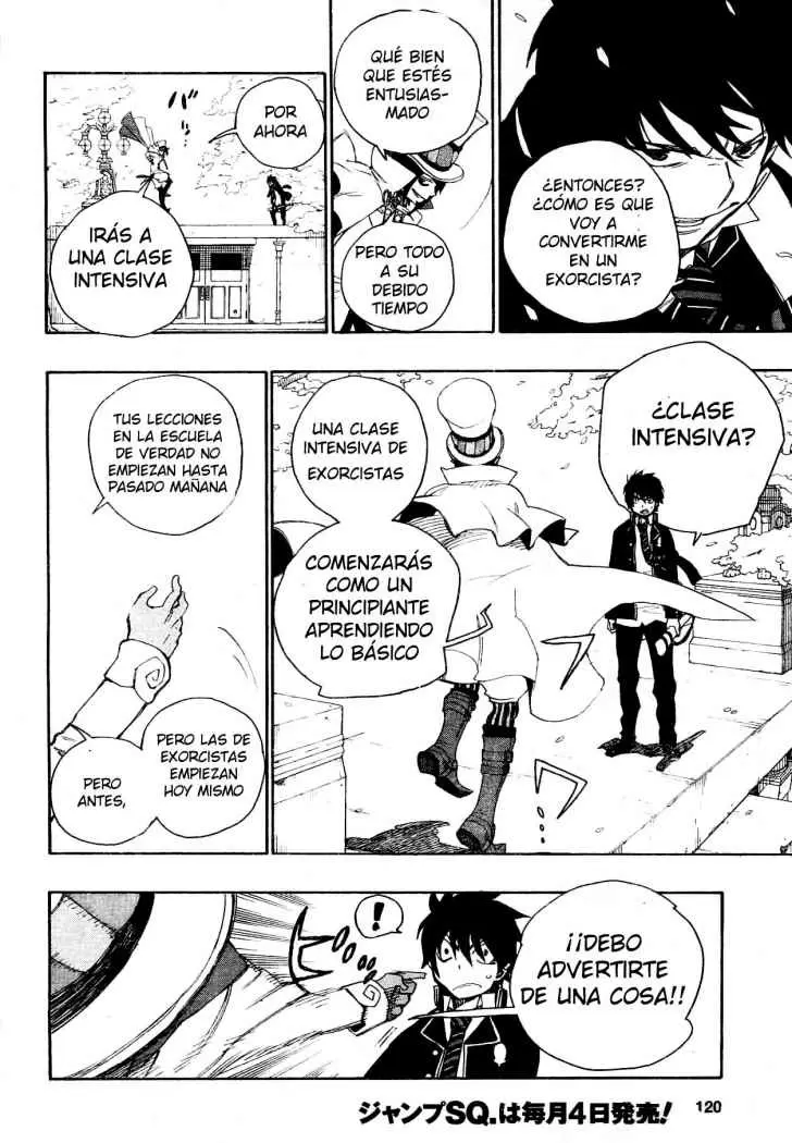 Ao no Exorcist capítulo 2, página 15