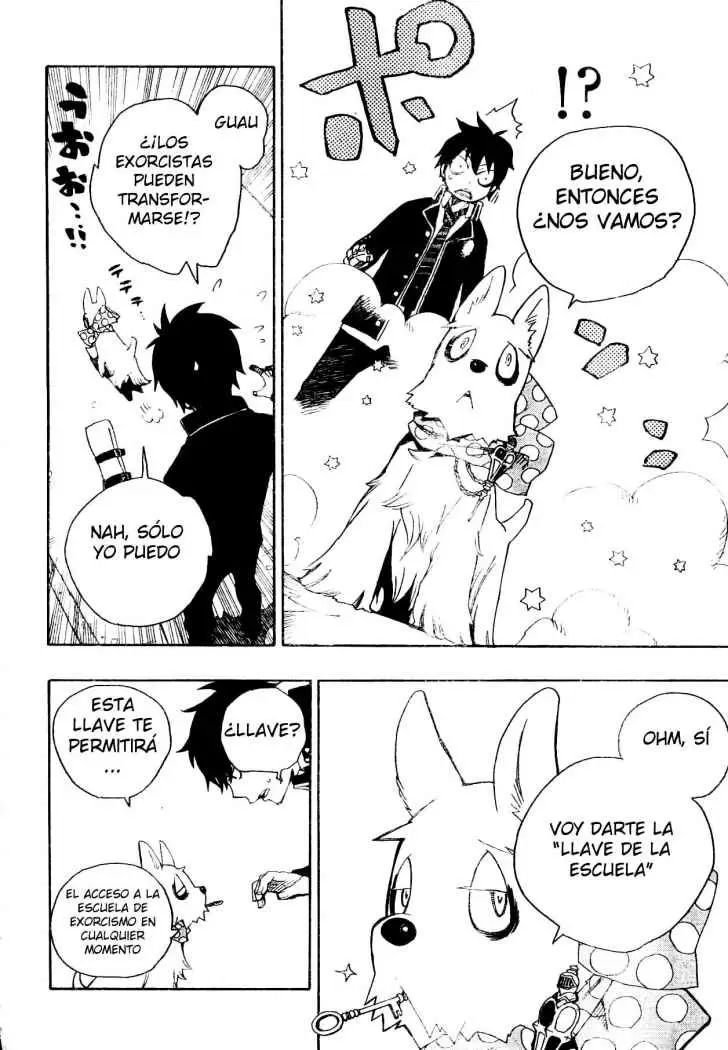 Ao no Exorcist capítulo 2, página 17